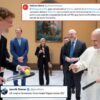 Un pecador entra con raqueta al Vaticano para conocer al Papa León XIV, apasionado del tenis