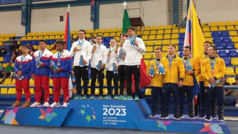 En el tercer día de competencias, el equipo masculino de gimnasia artística obtuvo el primer oro de la justa para la delegación mexicana