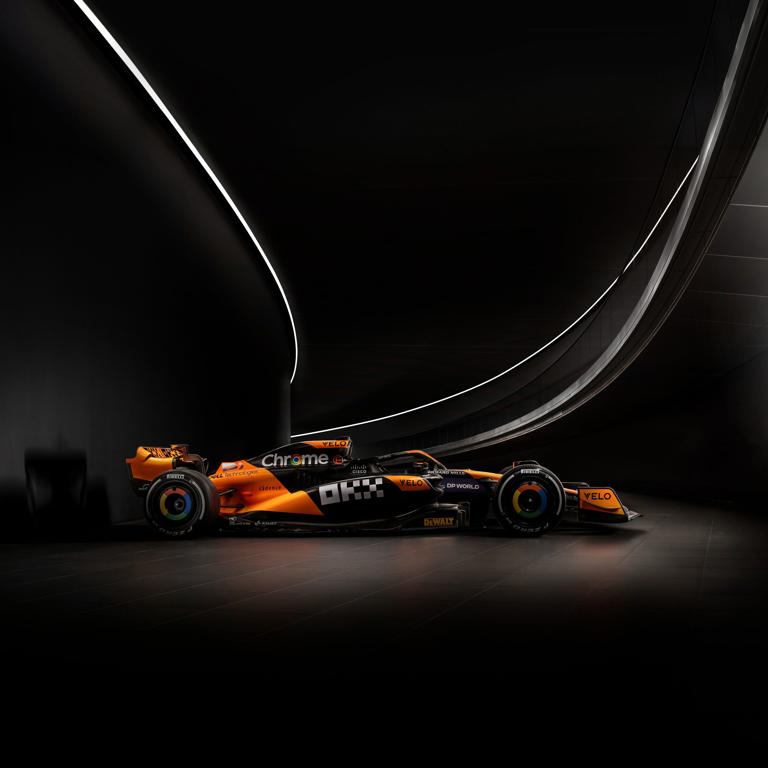 El equipo de Fórmula 1 McLaren se ha convertido en el pionero al presentar su "livery", de cara a la temporada 2024
