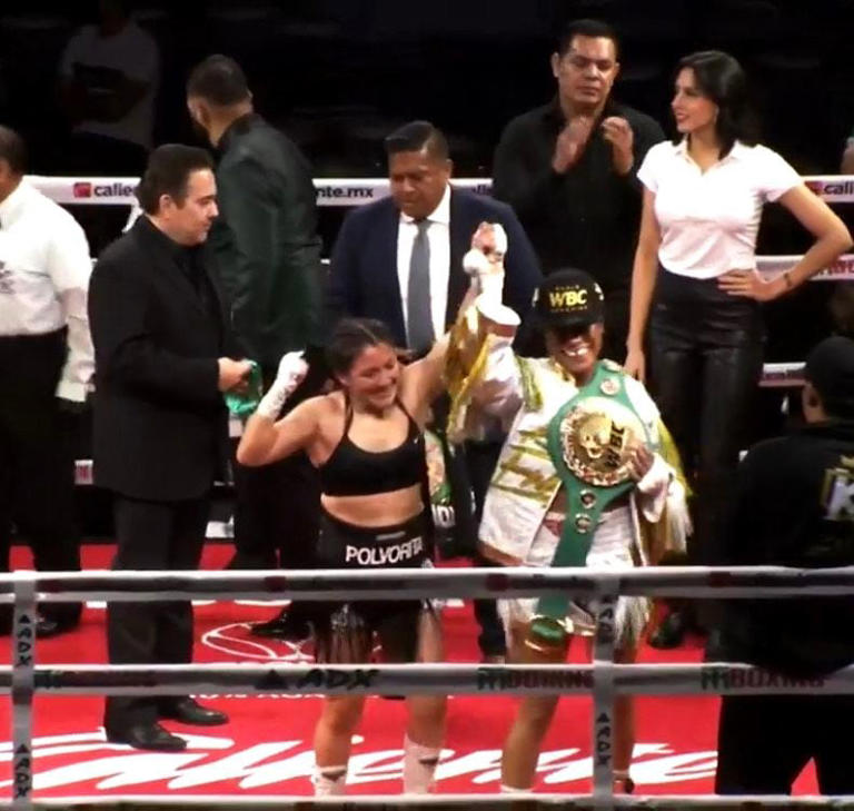 La tijuanense venció a María ‘Polvorita’ Salinas por decisión unánime en San Nicolás de los Garza, Nuevo León.