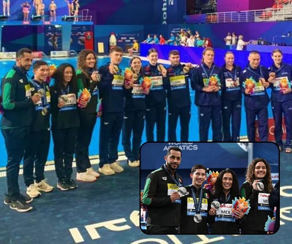 México Celebra su Hazaña con Primer Medalla de Plata en Equipos Mixtos Doha