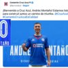 Andrés Montaño promete llenar de ilusión y gloria al Azul con su camiseta 10