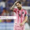 Messi pierde la magia por una noche y rompe su racha histórica