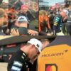 Lando Norris celebra triunfo en casa, pero sufre lesión en el ojo