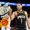 Devin Booker rompe récord salarial en la NBA con millonaria extensión