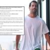 Ricciardo sufre accidente en Australia mientras practicaba motocross; se encuentra estable