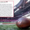 Trump arremete contra la nueva regla de la NFL: “El futbol americano afeminado es malo para EU”