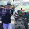 George Russell vive el GP de México al puro estilo mexicano con máscara de luchador