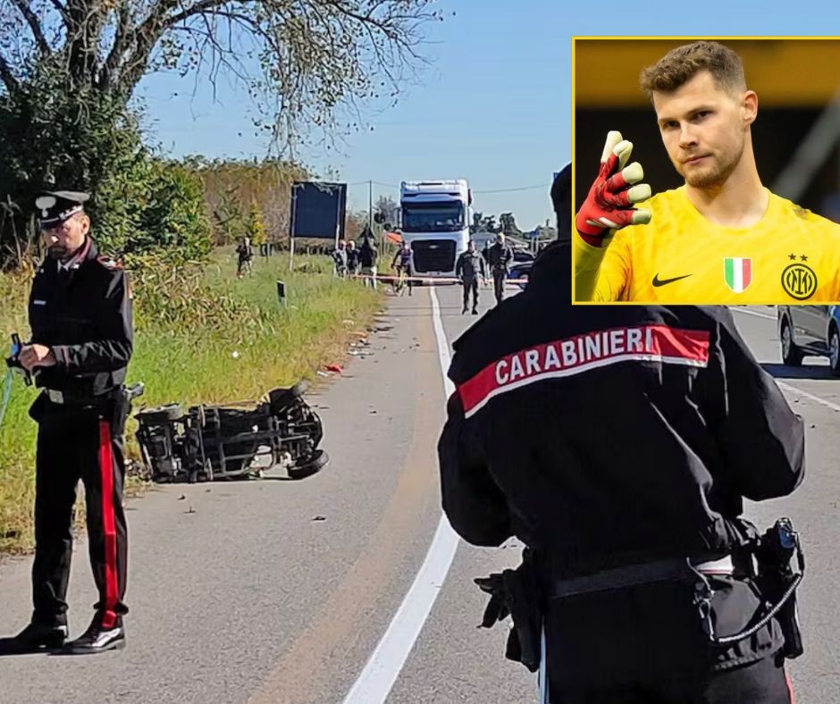 Portero del Inter, Josep Martínez, investigado en Italia por atropello mortal a un anciano