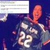Dua Lipa enloquece al público al posar con el jersey del Tri durante su concierto en CDMX