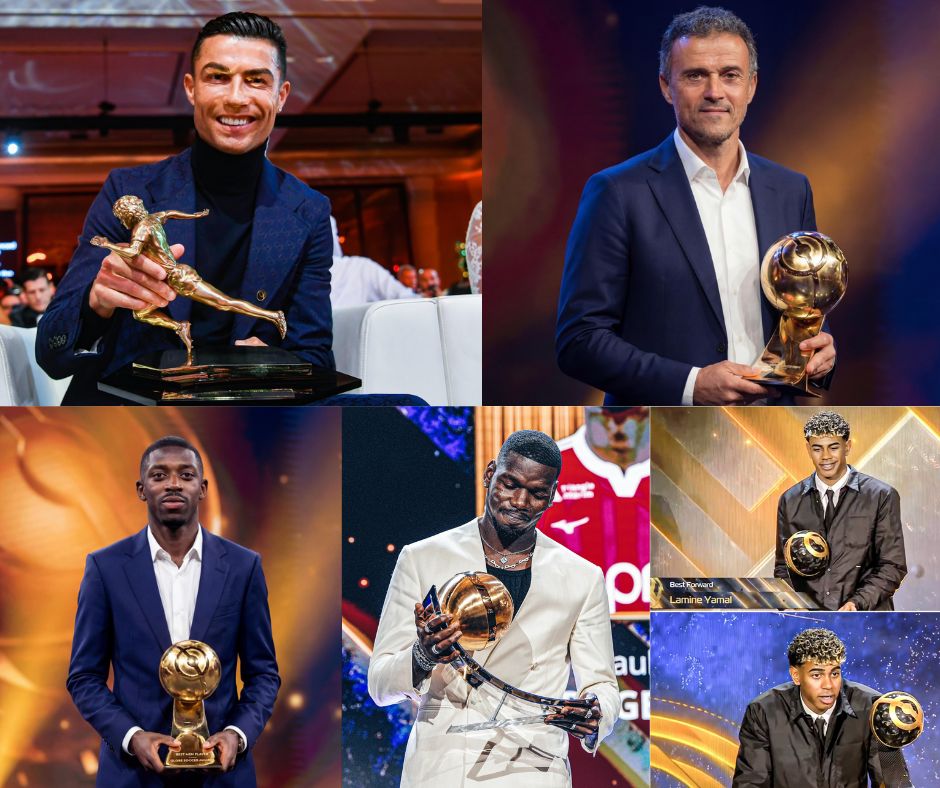 Noche dorada en Dubái: PSG domina los Globe Soccer Awards 2025, Barça brilla con nuevas figuras