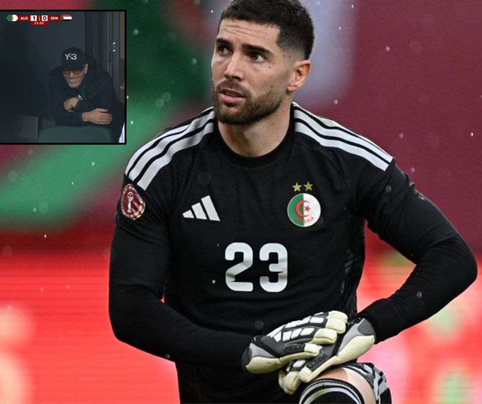 Luca Zidane debuta como titular con Argelia en la Copa Africana ante la mirada de su padre Zinedine