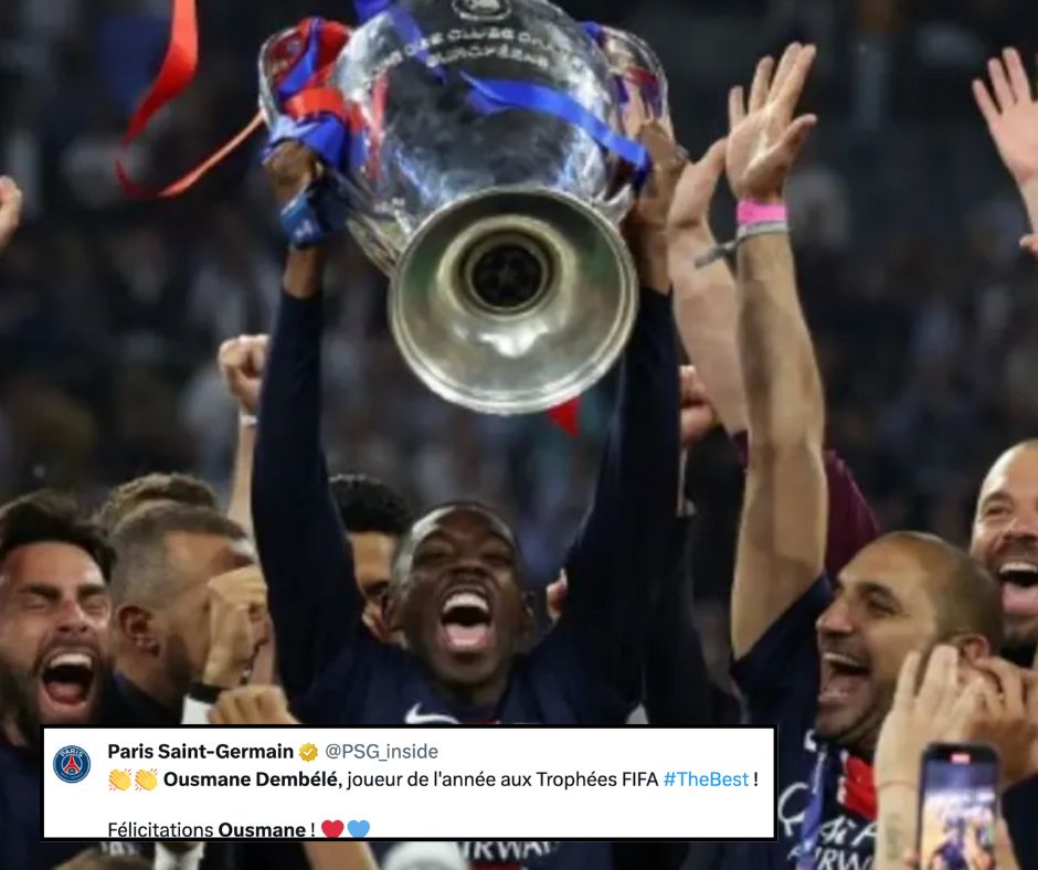 Dembélé y Bonmatí lideran los premios The Best 2025 y confirman el dominio del PSG y Barcelona