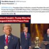 Trump recibe el primer Premio de la Paz de la FIFA durante el arranque rumbo al Mundial