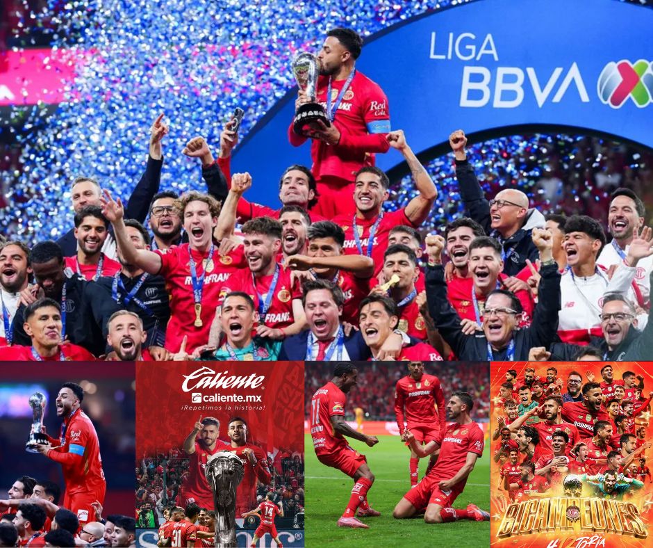Toluca firma el bicampeonato en una final de alto voltaje y alcanza a Chivas en títulos de Liga MX