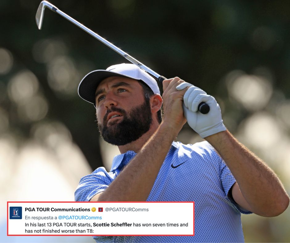 Scottie Scheffler rebasa los 100 millones en el PGA Tour: 20 triunfos, cuatro ‘majors’