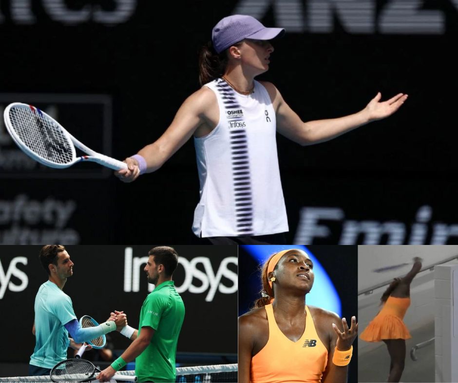 Tenistas alzan la voz en Australia: Swiatek, Djokovic y figuras del circuito piden límites a las cámaras