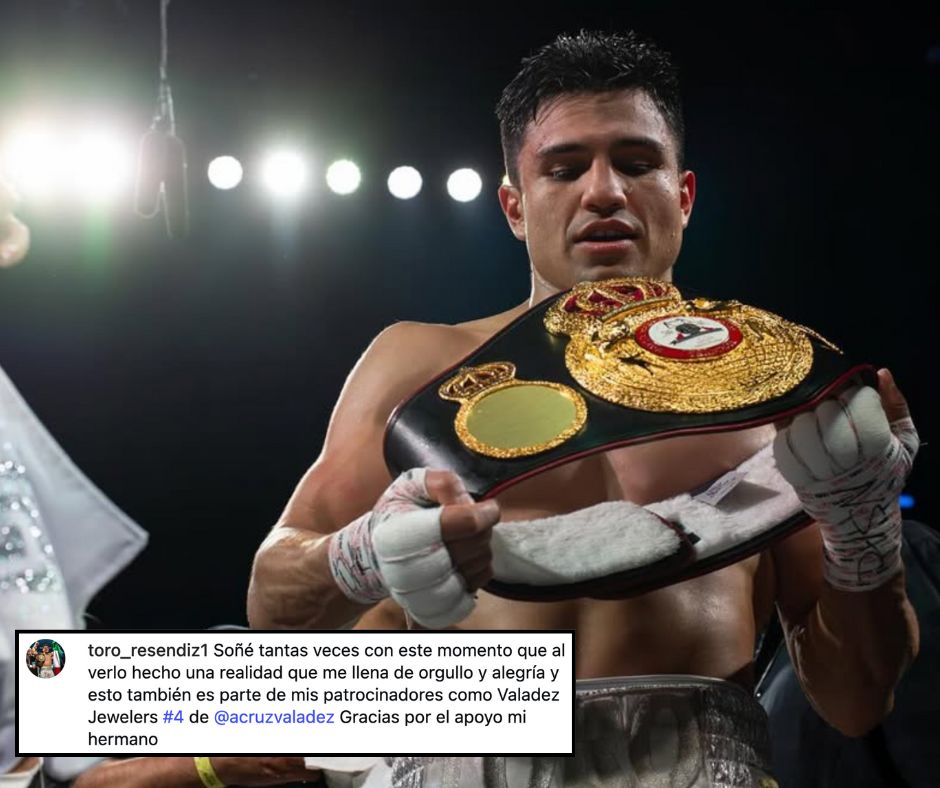 De Nayarit al mundo: Armando ‘Toro’ Reséndiz es proclamado campeón absoluto supermediano