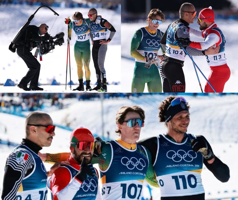 Allan Corona cruza la meta en el lugar 105 y convierte Milano-Cortina en una lección de espíritu olímpico