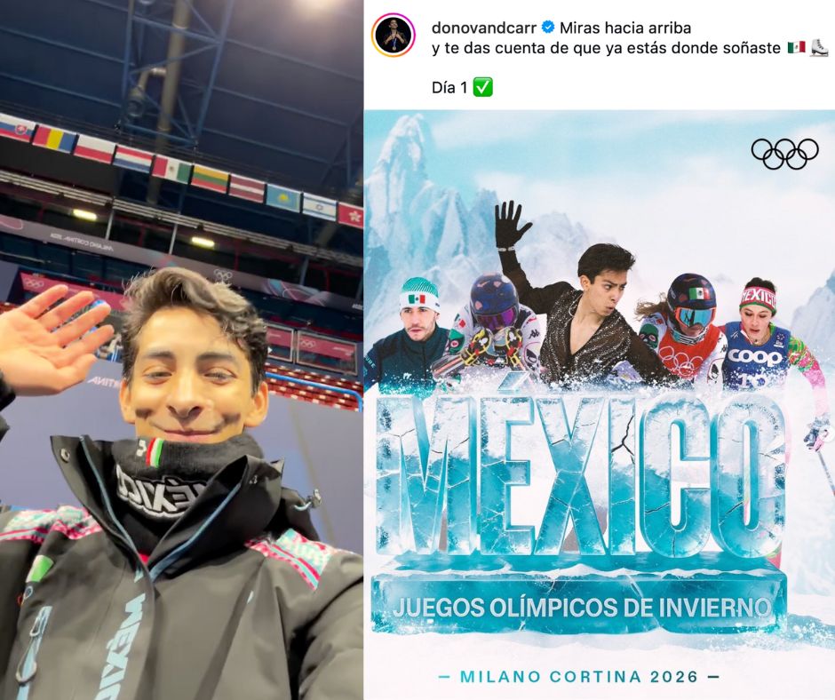 Donovan Carrillo pisa Milano-Cortina y comienza la cuenta regresiva para su segunda cita olímpica