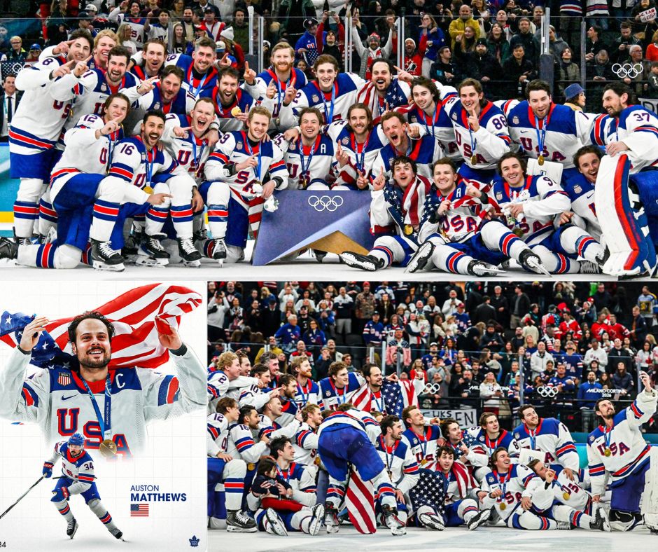 Milagro sobre hielo: EU vence a Canadá en tiempo extra y conquista el oro en Milano-Cortina 2026