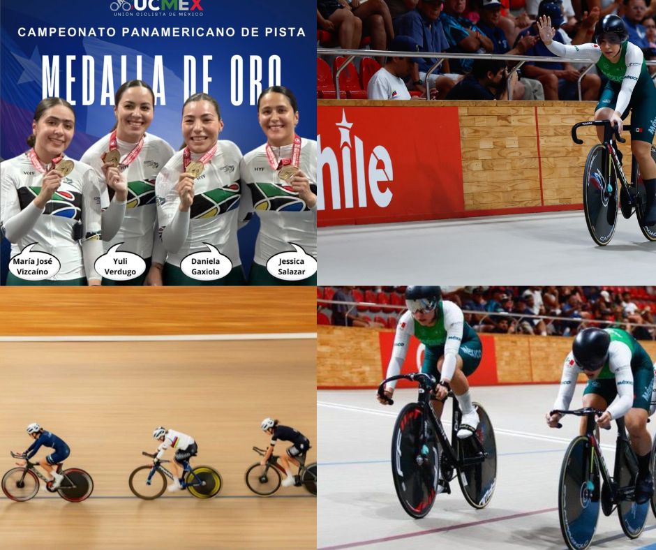 México arranca con oro en el Panamericano de Pista 2026: Dominan la velocidad rumbo a LA 2028