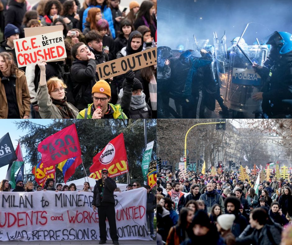 Protestas ambientales y rechazo a la presencia de ICE marcan la antesala de los Juegos en Milán