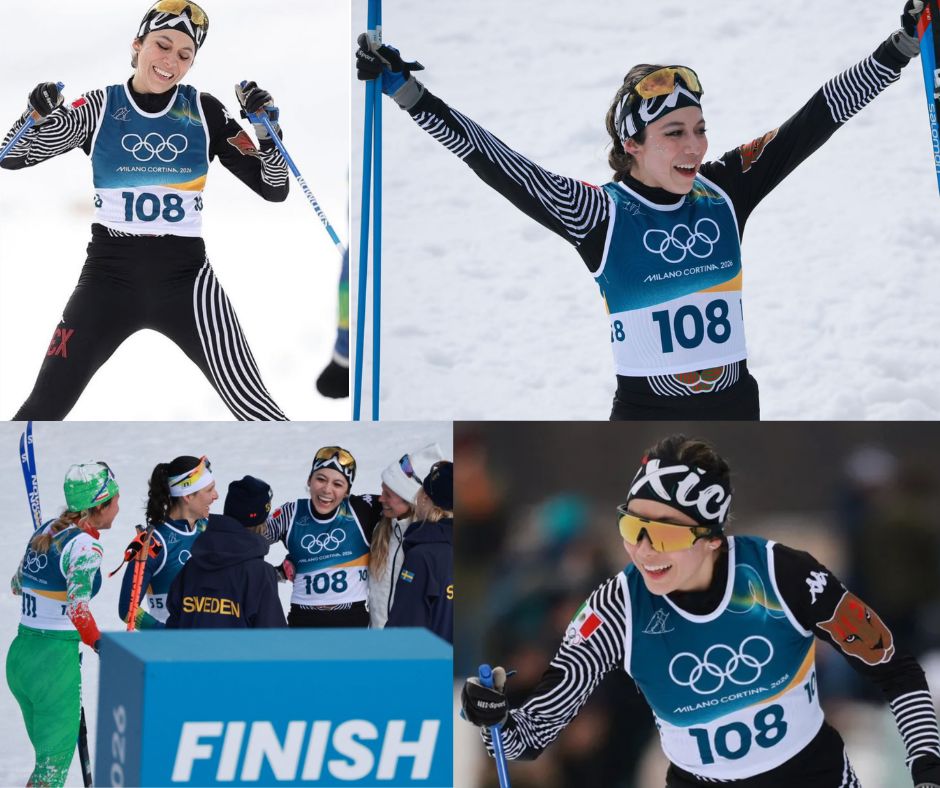 Regina Martínez entra en la historia olímpica con emotivo cierre en el esquí de fondo