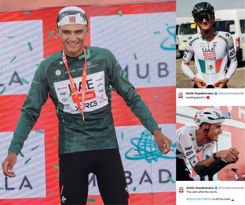 Isaac del Toro vuela en el desierto: Triunfo vibrante en la Etapa 1 del UAE Tour 2026