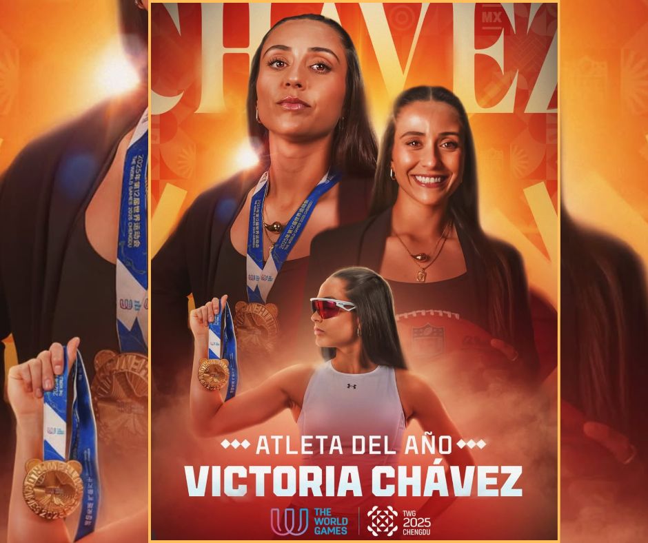 Victoria Chávez hace historia: Atleta del Año, bicampeona mundial y figura del triunfo mexicano