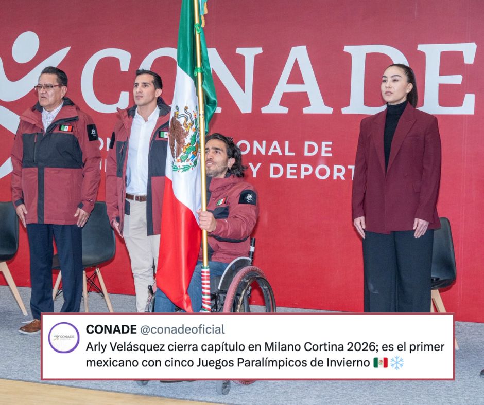 Arly Velásquez se despide de los Paralímpicos de Invierno tras fractura en entrenamiento