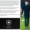 Botafogo corta proceso de Anselmi tras tres meses y designa interino mientras busca relevo