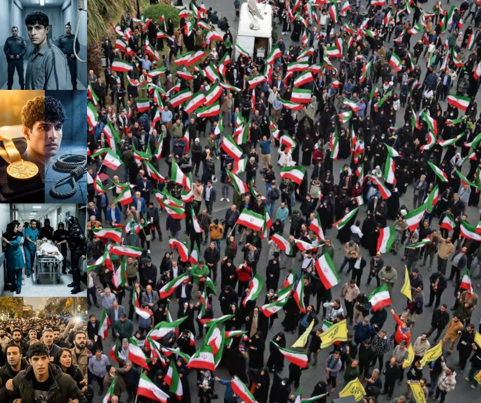 Ejecución pública en Irán alcanza a joven atleta de 19 años detenido en protestas