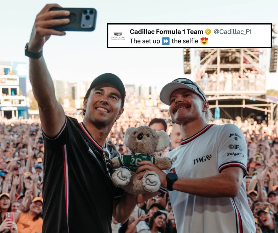 Checo Pérez desata euforia en Melbourne durante el arranque del GP de Australia