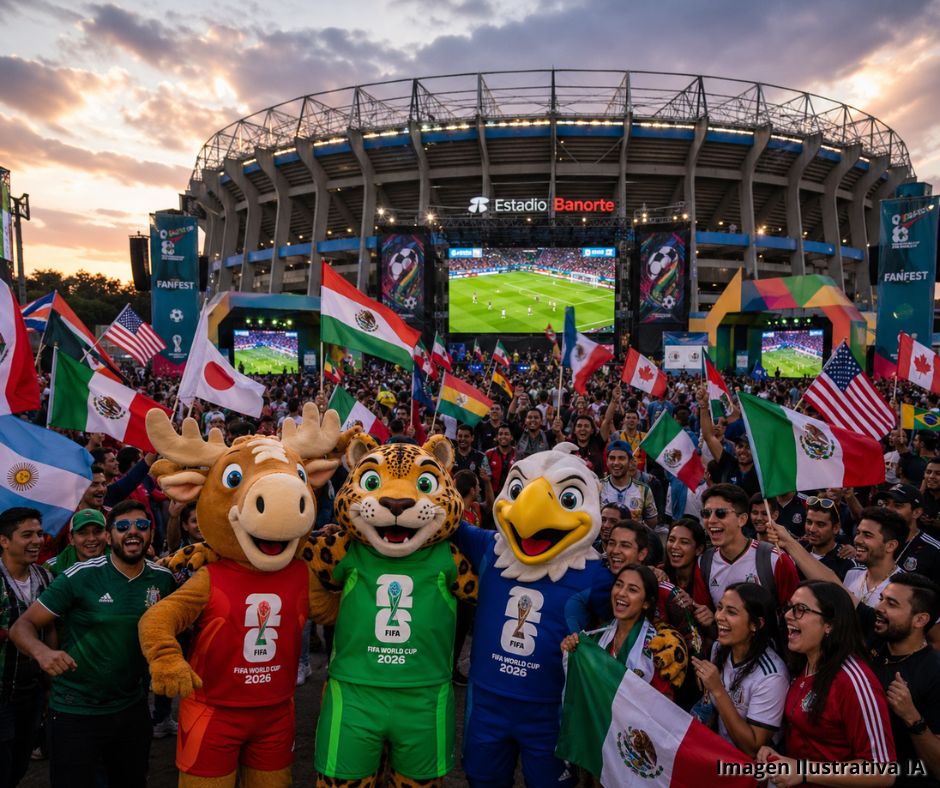 CDMX desplegará 18 festivales masivos para ver el Mundial en espacios públicos y sin venta de alcohol