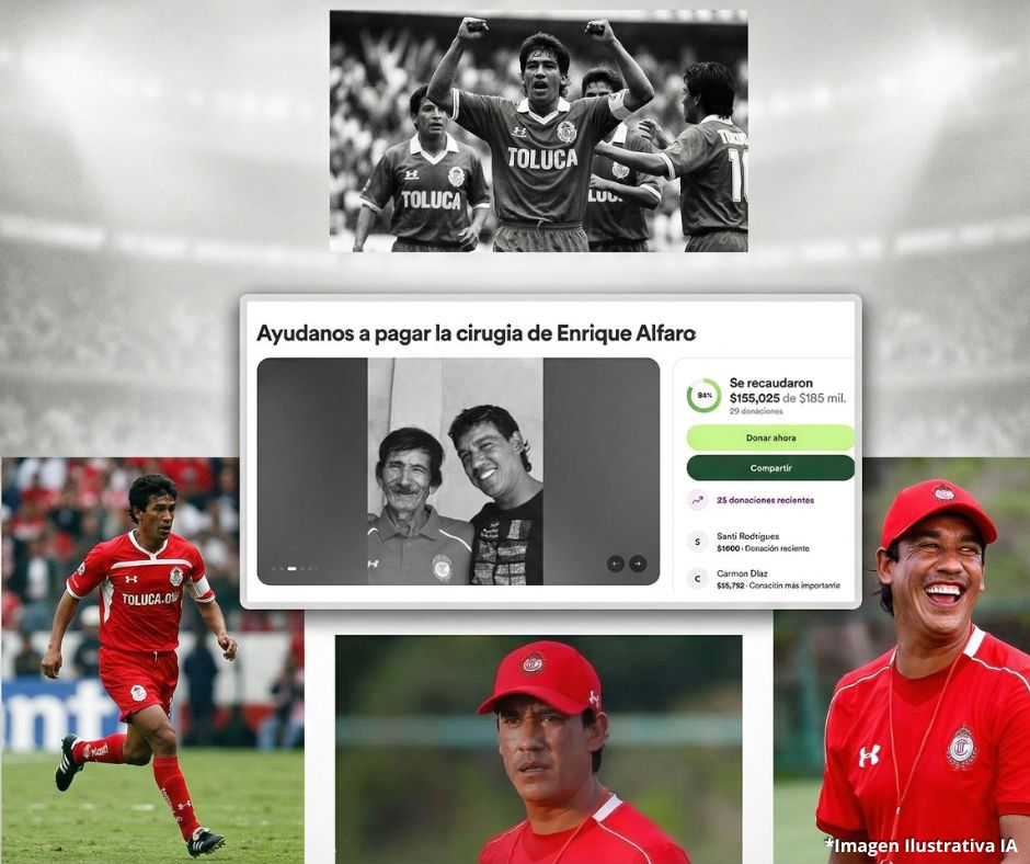 Colecta solidaria impulsa recuperación de exfigura del Toluca tras cirugía por cáncer en las cuerdas vocales