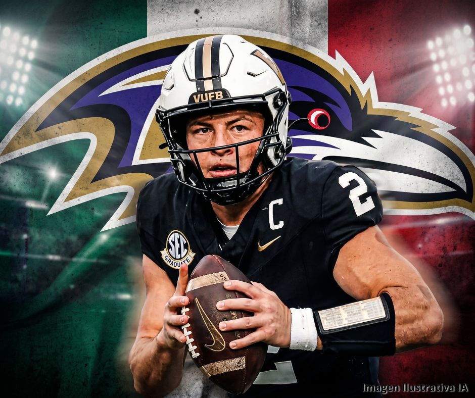 Baltimore suma a su roster a Diego Pavia, finalista del Heisman que quedó fuera del draft