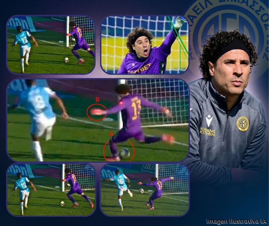 Error decisivo de Ochoa deja fuera al AEL Limassol de la Copa de Chipre