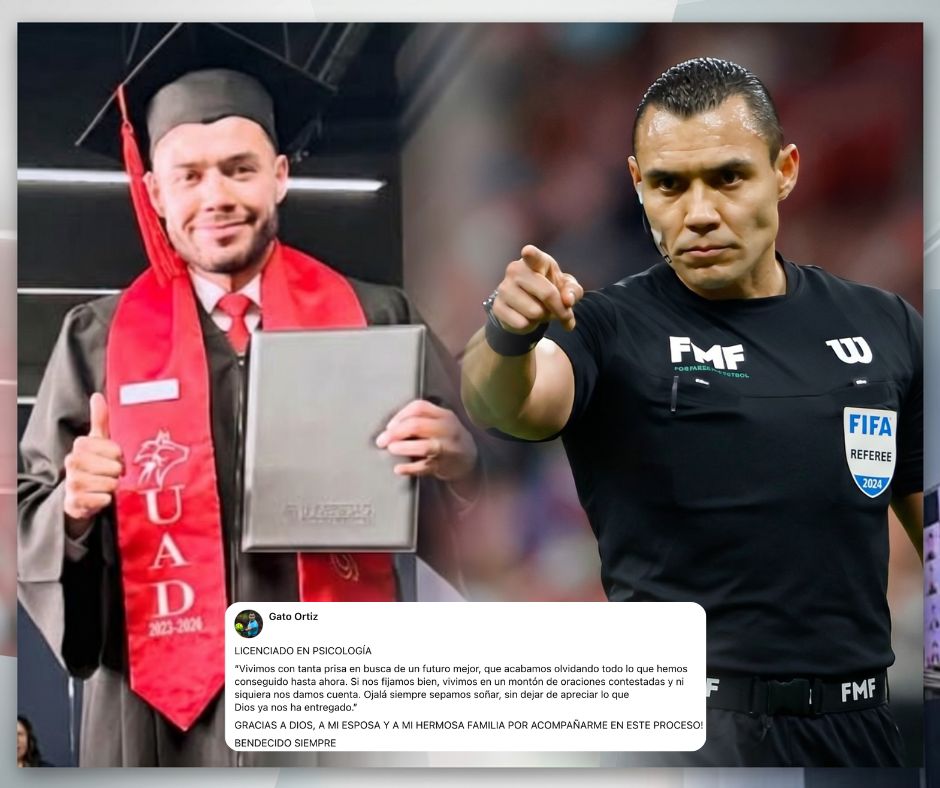 Tras quedar fuera del Mundial 2026, ‘Gato’ Ortiz presume título universitario;  recibe burlas