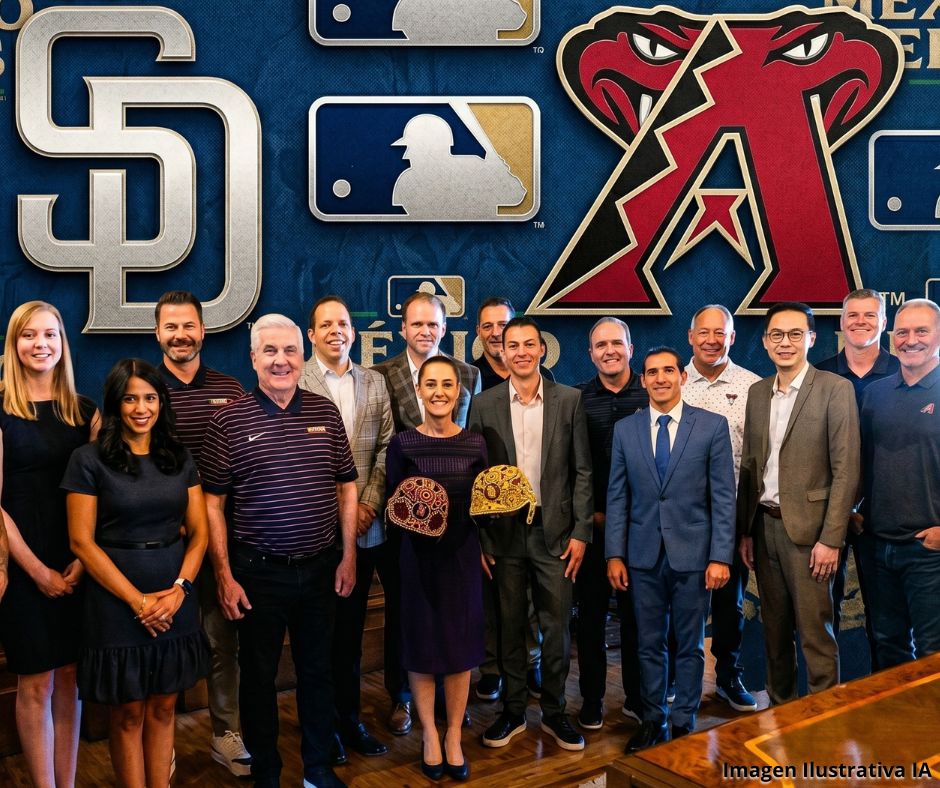 Las de Grandes Ligas en Palacio Nacional: MLB vuelve a México con serie en CDMX