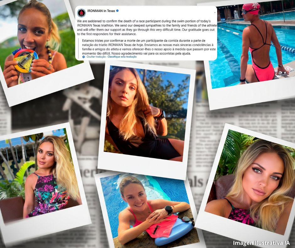 Hallan sin vida a triatleta durante la prueba de natación en el Ironman de Texas