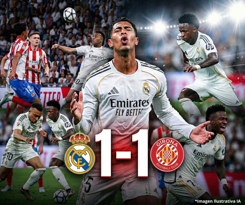 El Madrid falla en casa, se aleja del título y pone LaLiga en manos del Barcelona