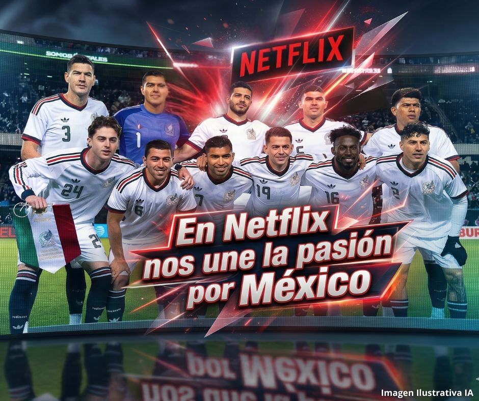 Netflix tricolor: Obtiene en exclusiva finales de Copa Oro y Liga de Naciones para 2027 y 2029