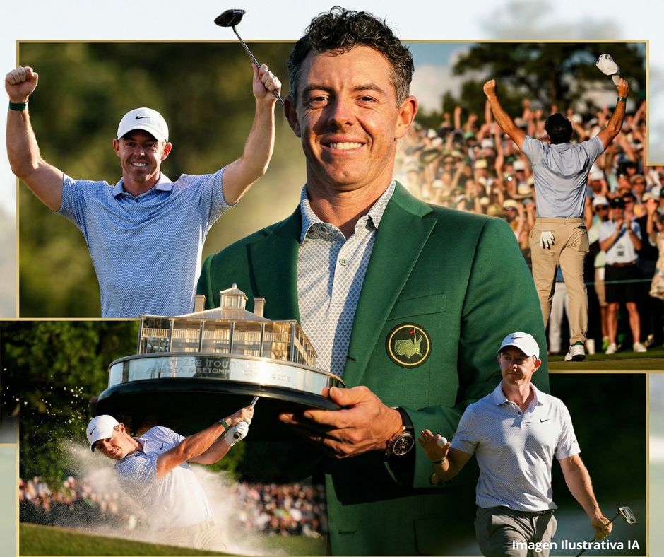 Rory McIlroy repite gloria en Augusta y entra en el club más exclusivo del Masters