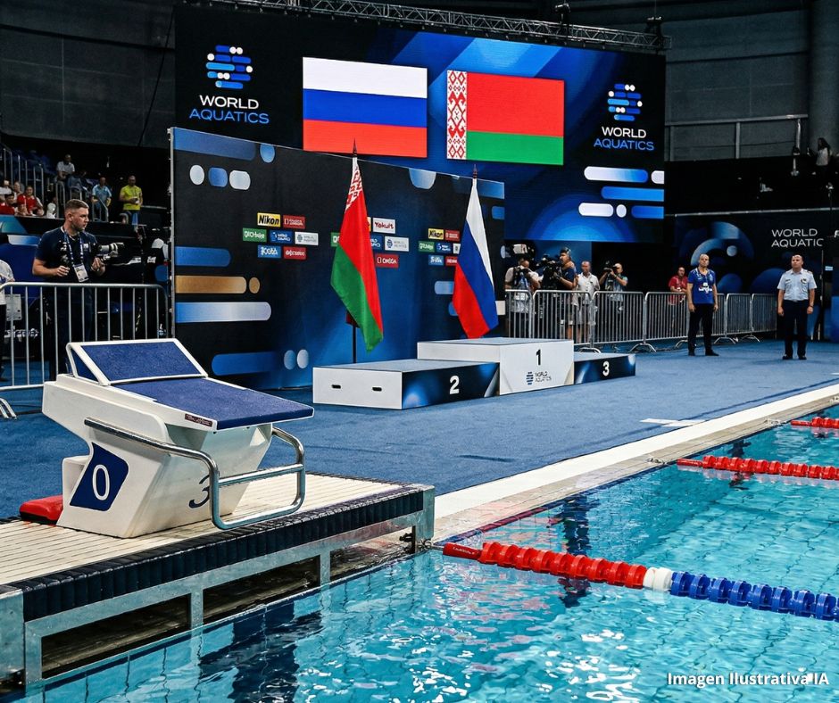 World Aquatics levanta restricciones: Rusia y Bielorrusia volverán a competir con bandera e himno
