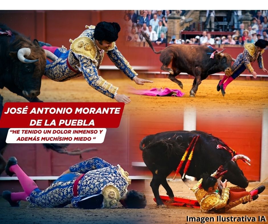 Grave cornada obliga a Morante de la Puebla a permanecer en UCI; torero relata dolor y miedo