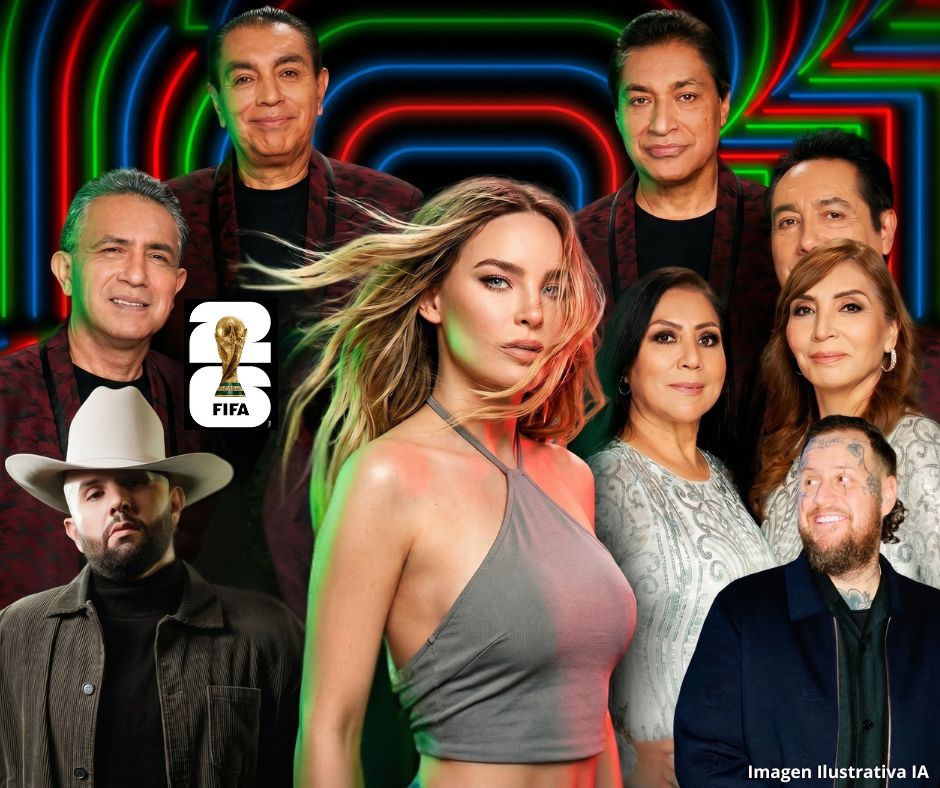 Belinda y Los Ángeles Azules se suman al Mundial 2026 con “Por ella”  en un álbum con influencia cultural