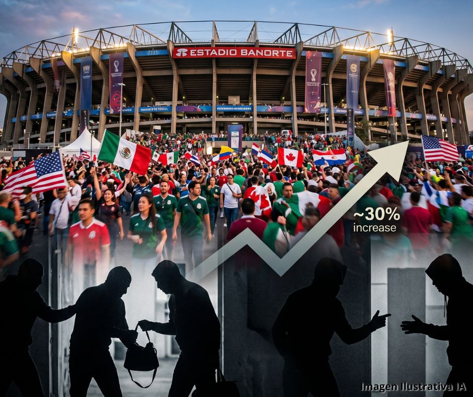 Extorsión repunta en la capital rumbo al Mundial: Marzo concentra el alza de casos en 2026