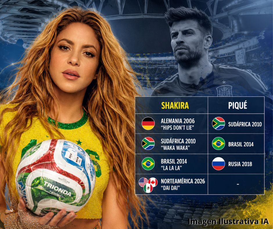 Más mundiales que Piqué: Titular sacude las redes tras revelar el himno del Mundial 2026