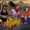 México domina el Maratón de la Muralla China con cinco medallas para atletas indígenas